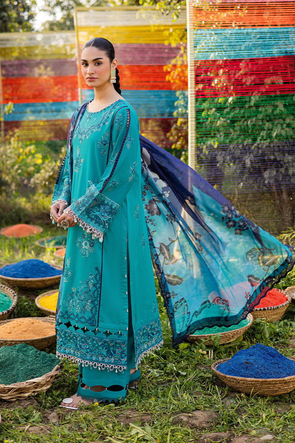 Ramsha | Riwayat Lawn Collection | Y-1201 - by - Libasekhas UK - Registered Vendor of : Ramsha - 100% Original Designer Dresss