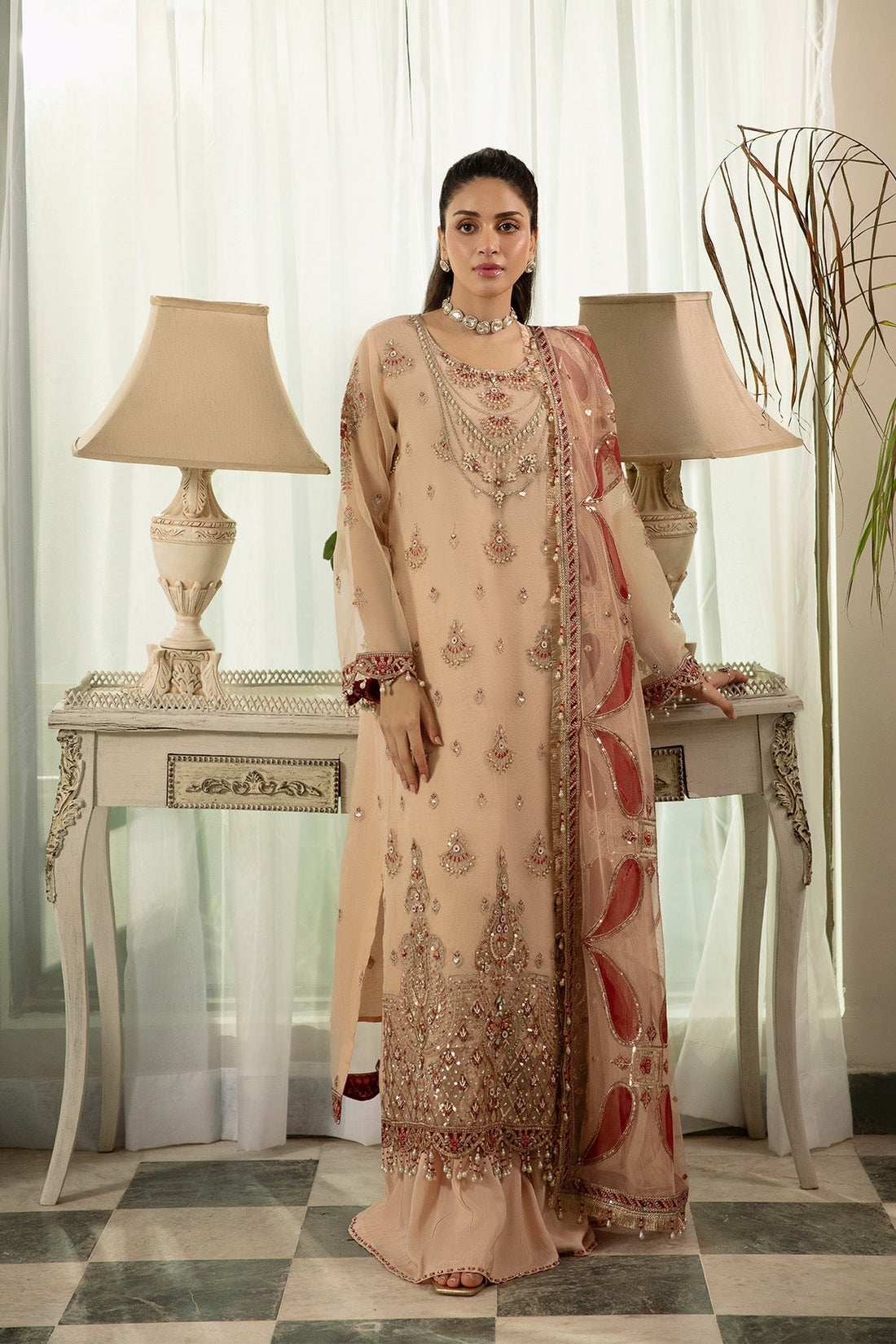Raeesa Premium | Dehleez Formals | Dl 1037 - by Libasekhas UK - Registered Vendor of : Raeesa Premium - 100% Original Designer Dress