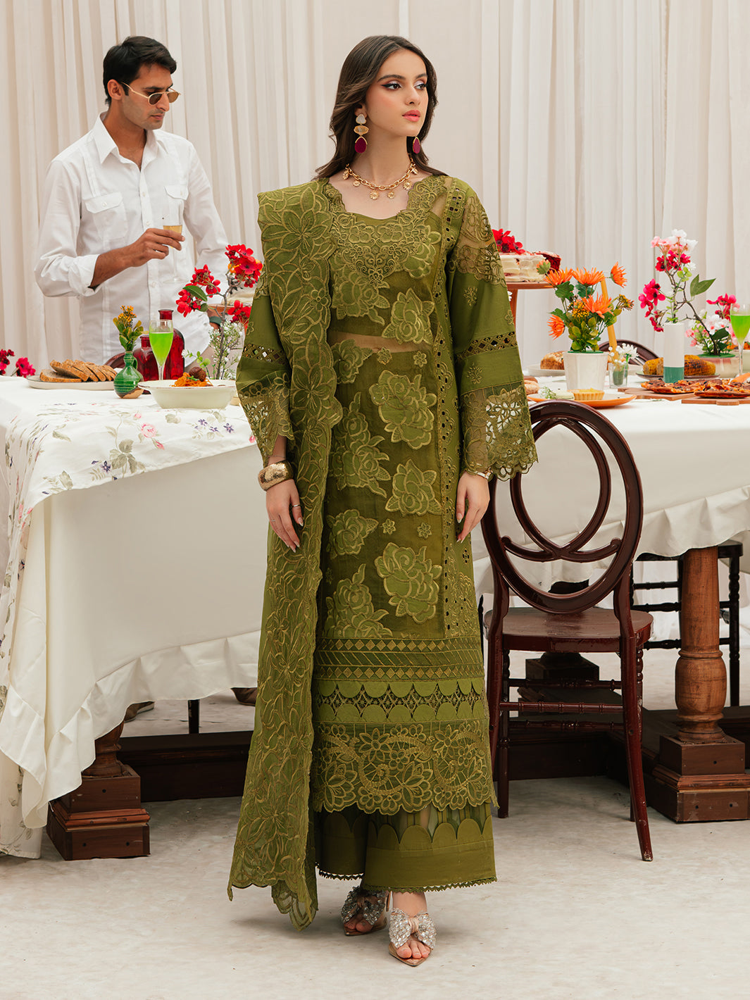 Mahnur | Allenura Luxury Lawn 24 | REVERIE - by - Libasekhas UK - Registered Vendor of : Mahnur - 100% Original Designer Dresss