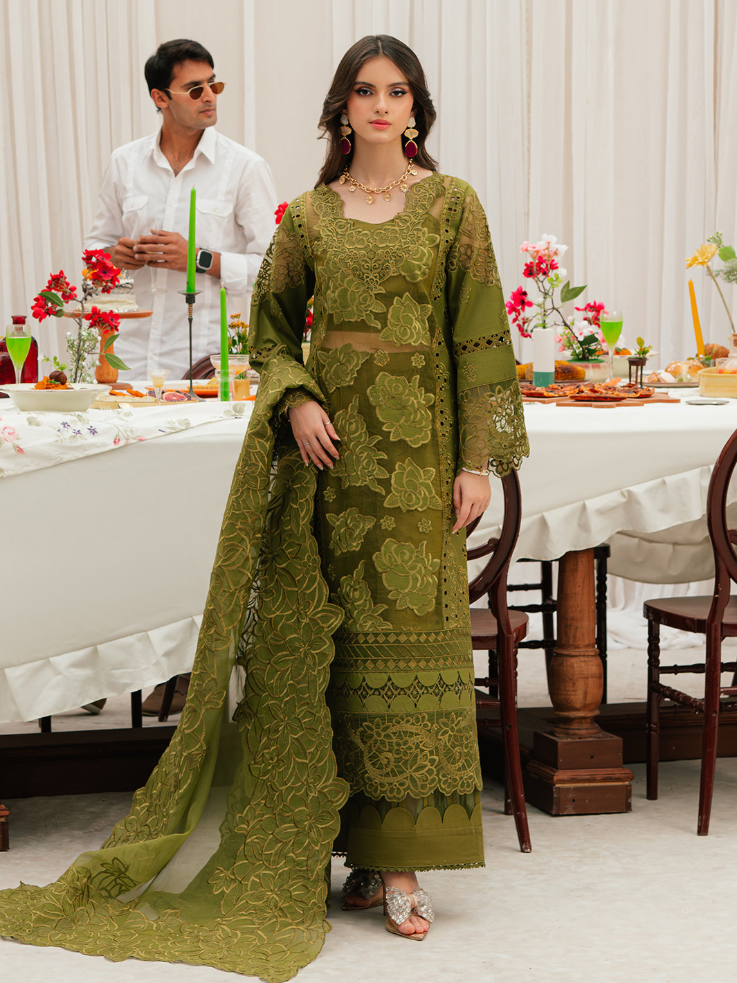 Mahnur | Allenura Luxury Lawn 24 | REVERIE - by - Libasekhas UK - Registered Vendor of : Mahnur - 100% Original Designer Dresss
