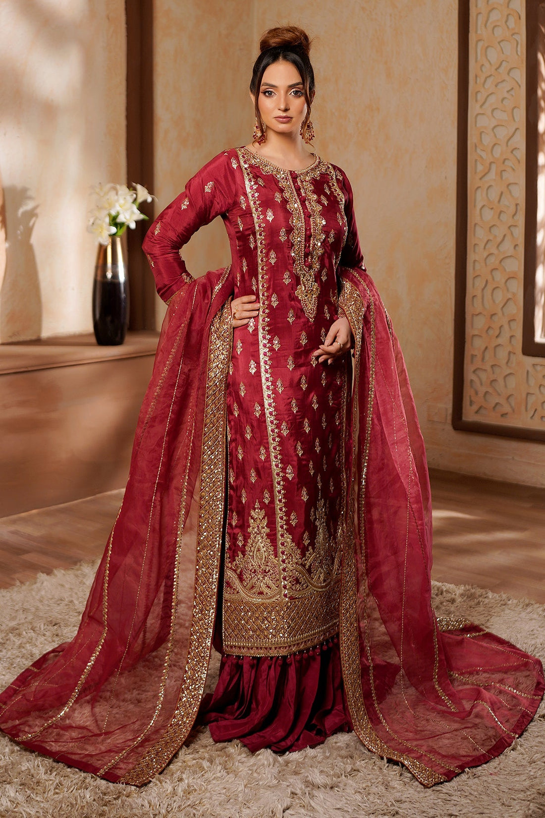 Maryams | Bekhudi Formals |Pernia B-2004 - by Libasekhas UK - Registered Vendor of : Maryams - 100% Original Designer Dress