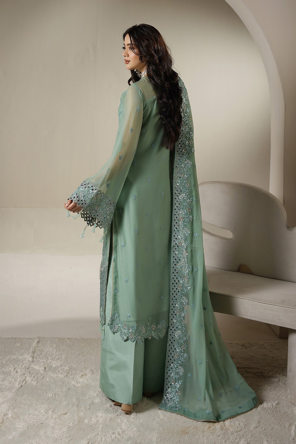 Maryams | Aarzu Formals | A-12008 - by Libasekhas UK - Registered Vendor of : Maryams - 100% Original Designer Dress