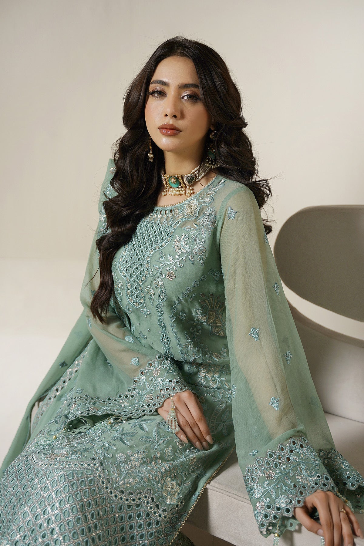Maryams | Aarzu Formals | A-12008 - by Libasekhas UK - Registered Vendor of : Maryams - 100% Original Designer Dress