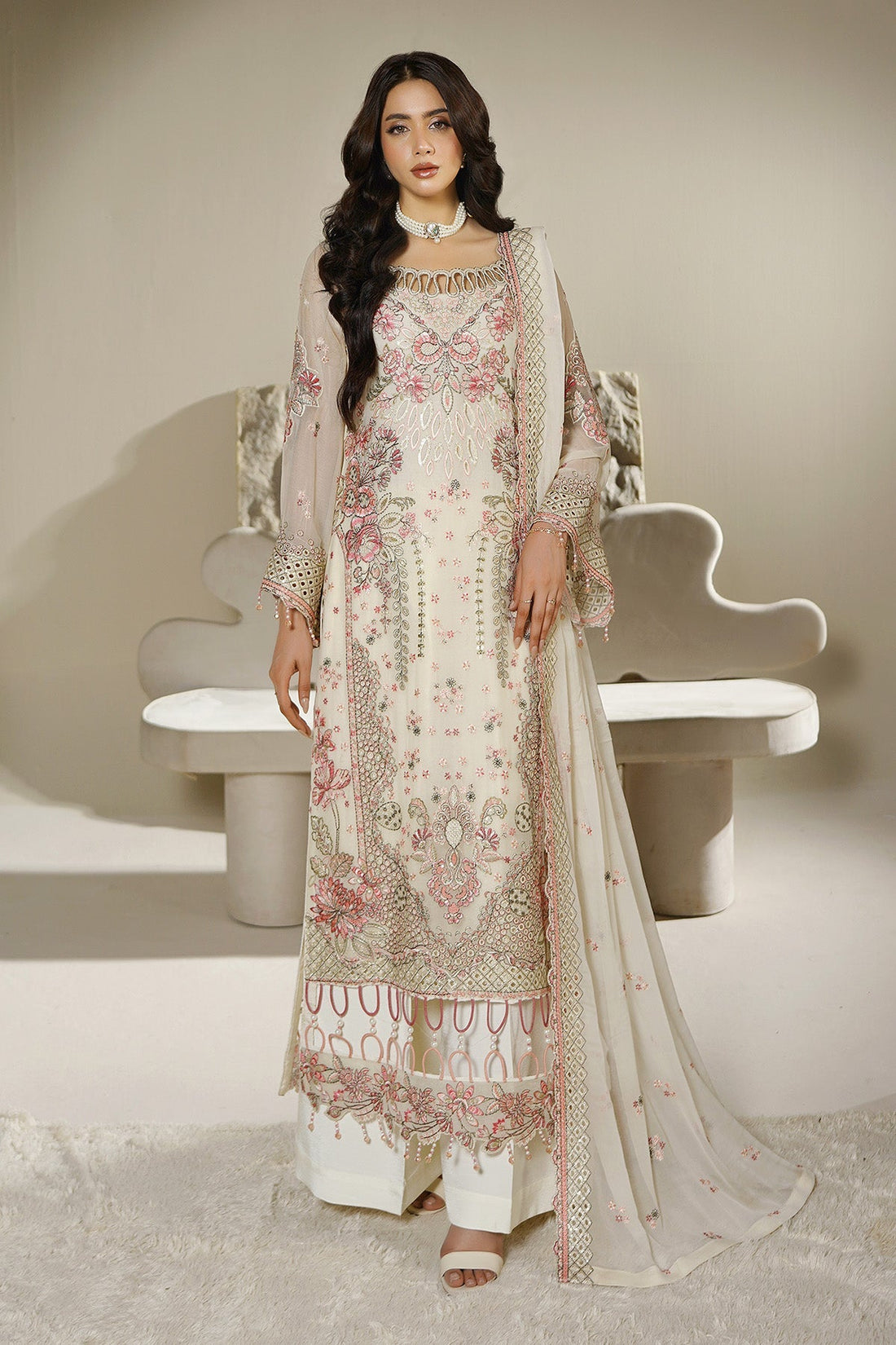 Maryams | Aarzu Formals | A-12006 - by Libasekhas UK - Registered Vendor of : Maryams - 100% Original Designer Dress