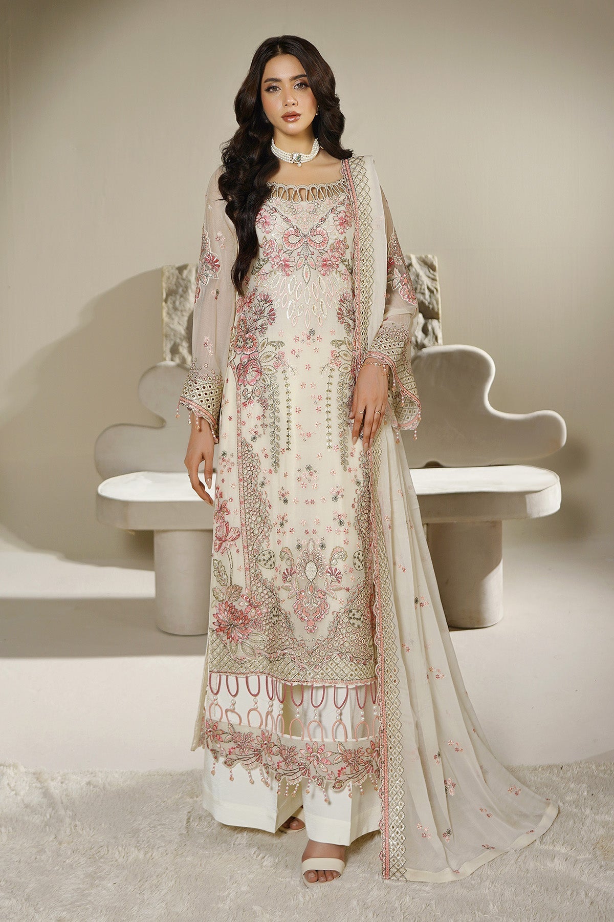 Maryams | Aarzu Formals | A-12006 - by Libasekhas UK - Registered Vendor of : Maryams - 100% Original Designer Dress