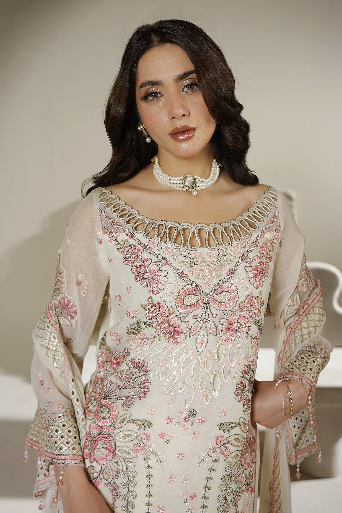 Maryams | Aarzu Formals | A-12006 - by Libasekhas UK - Registered Vendor of : Maryams - 100% Original Designer Dress