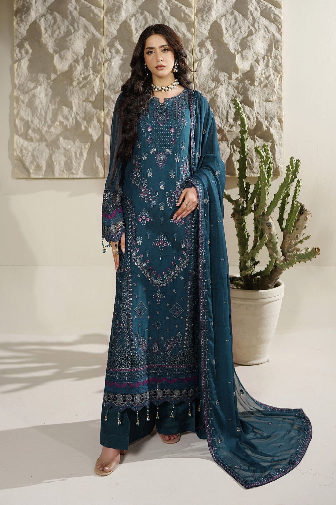 Maryams | Aarzu Formals | A-12003 - by Libasekhas UK - Registered Vendor of : Maryams - 100% Original Designer Dress