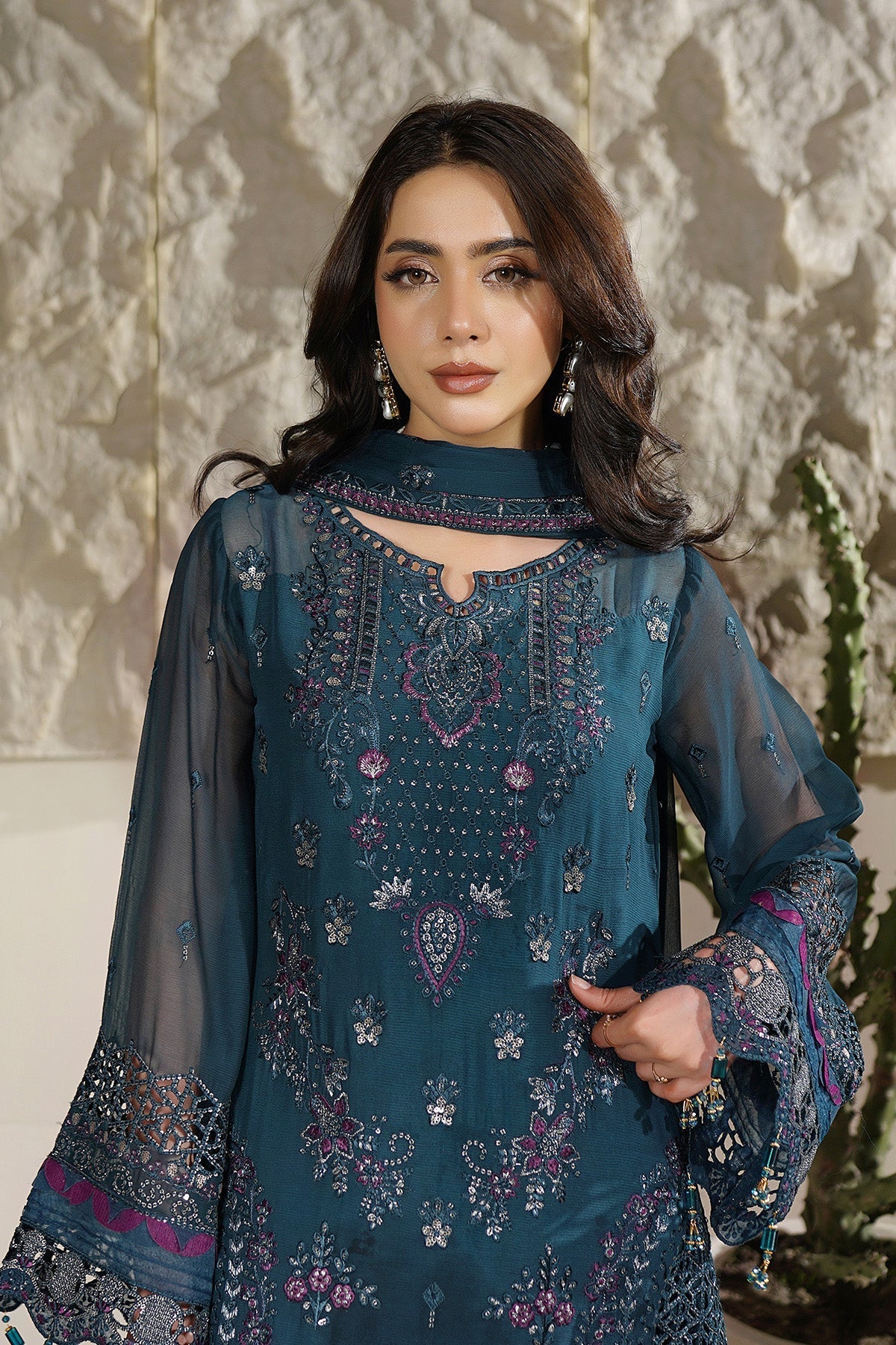 Maryams | Aarzu Formals | A-12003 - by Libasekhas UK - Registered Vendor of : Maryams - 100% Original Designer Dress