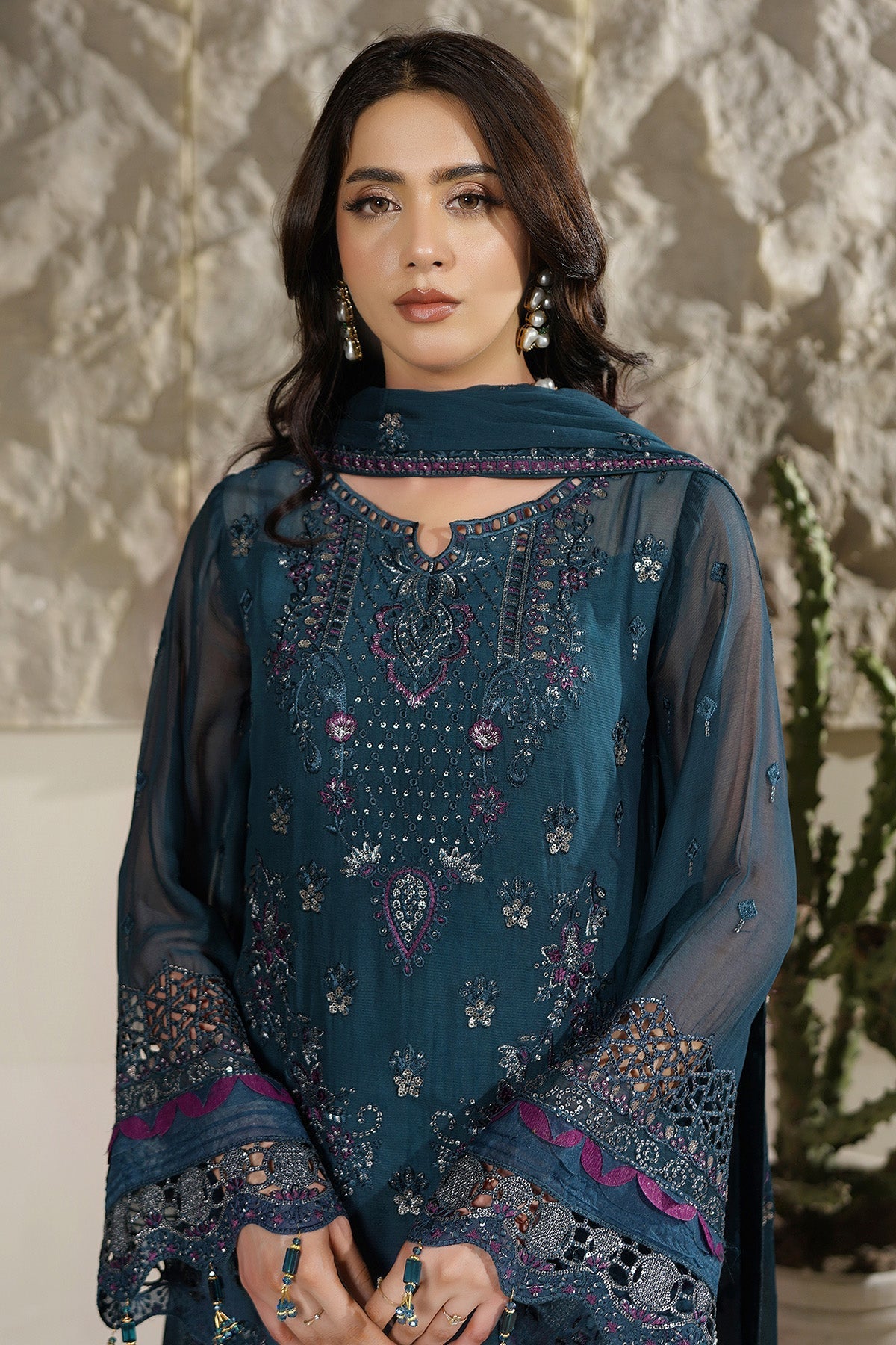Maryams | Aarzu Formals | A-12003 - by Libasekhas UK - Registered Vendor of : Maryams - 100% Original Designer Dress