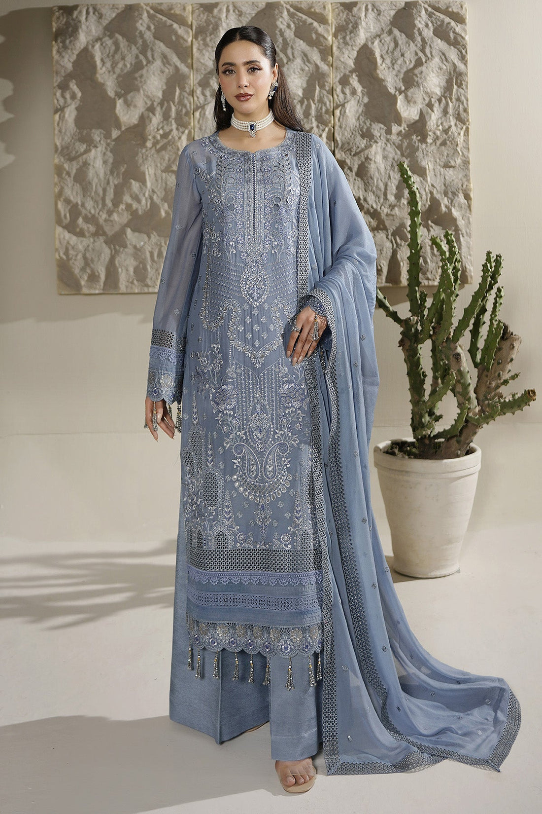 Maryams | Aarzu Formals | A-12005 - by Libasekhas UK - Registered Vendor of : Maryams - 100% Original Designer Dress
