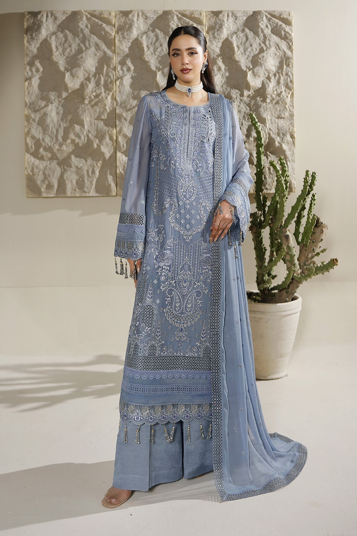 Maryams | Aarzu Formals | A-12005 - by Libasekhas UK - Registered Vendor of : Maryams - 100% Original Designer Dress