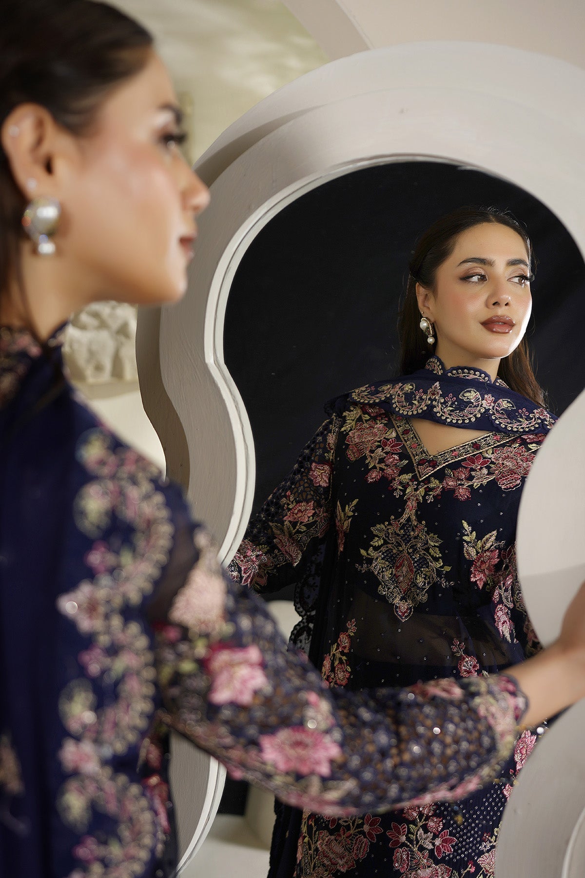 Maryams | Aarzu Formals | A-12007 - by Libasekhas UK - Registered Vendor of : Maryams - 100% Original Designer Dress
