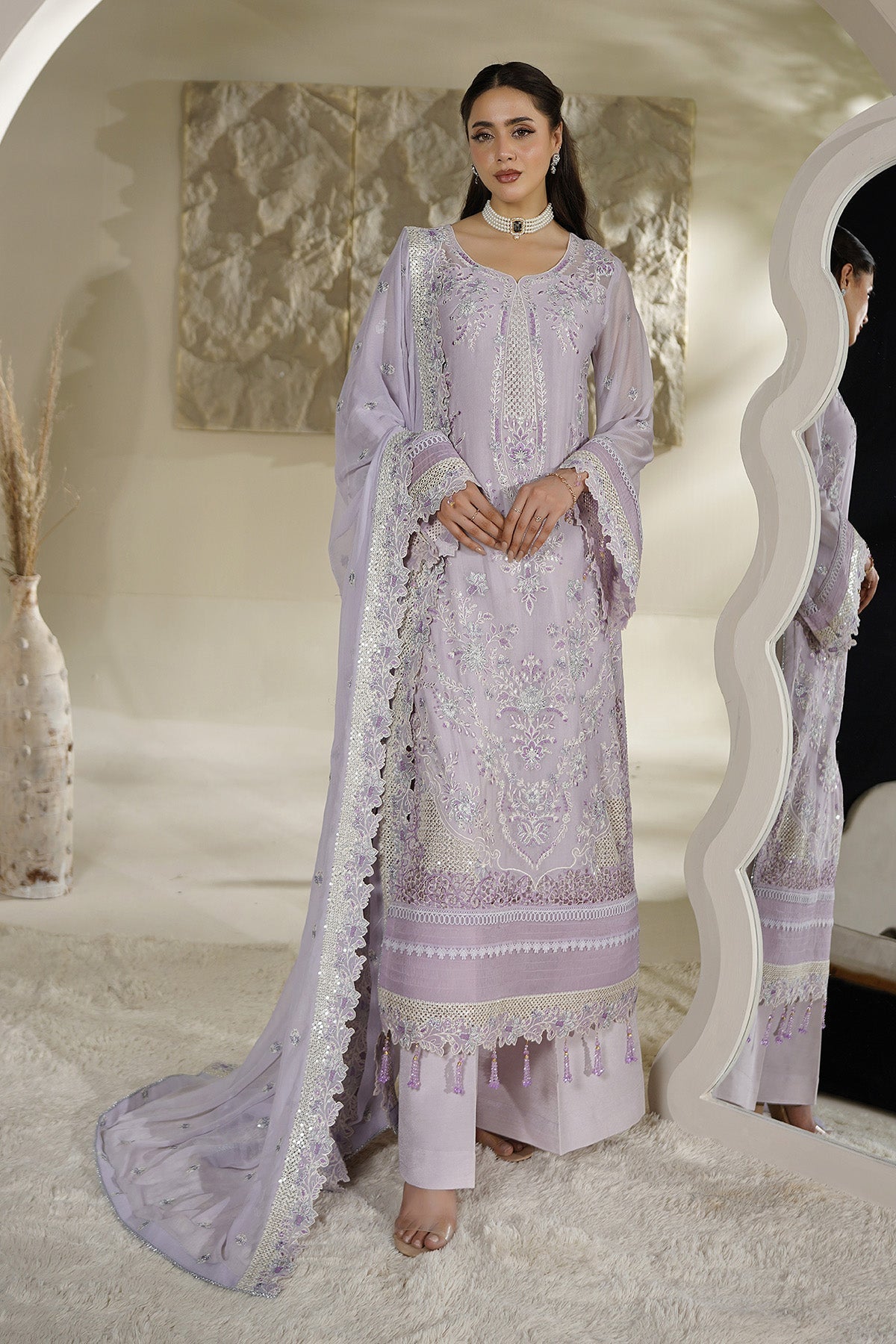 Maryams | Aarzu Formals | A-12004 - by Libasekhas UK - Registered Vendor of : Maryams - 100% Original Designer Dress