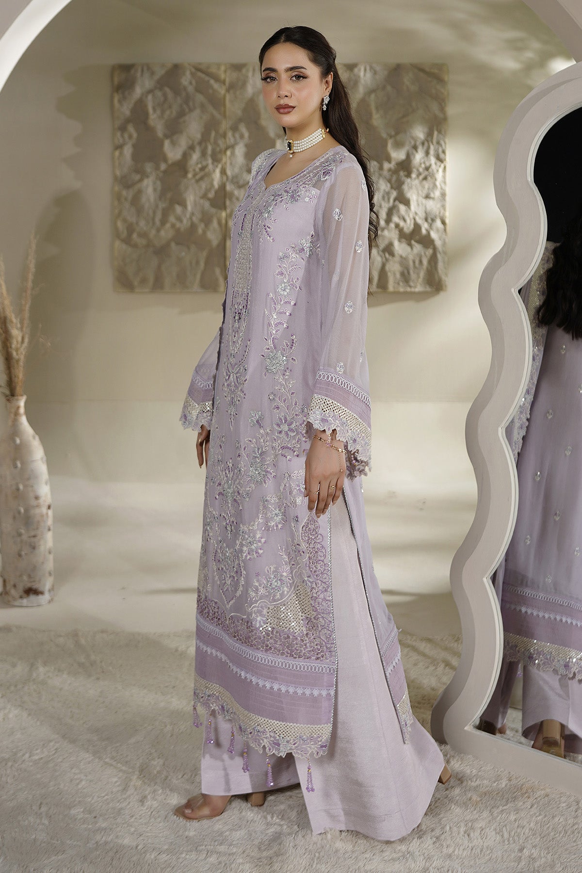 Maryams | Aarzu Formals | A-12004 - by Libasekhas UK - Registered Vendor of : Maryams - 100% Original Designer Dress