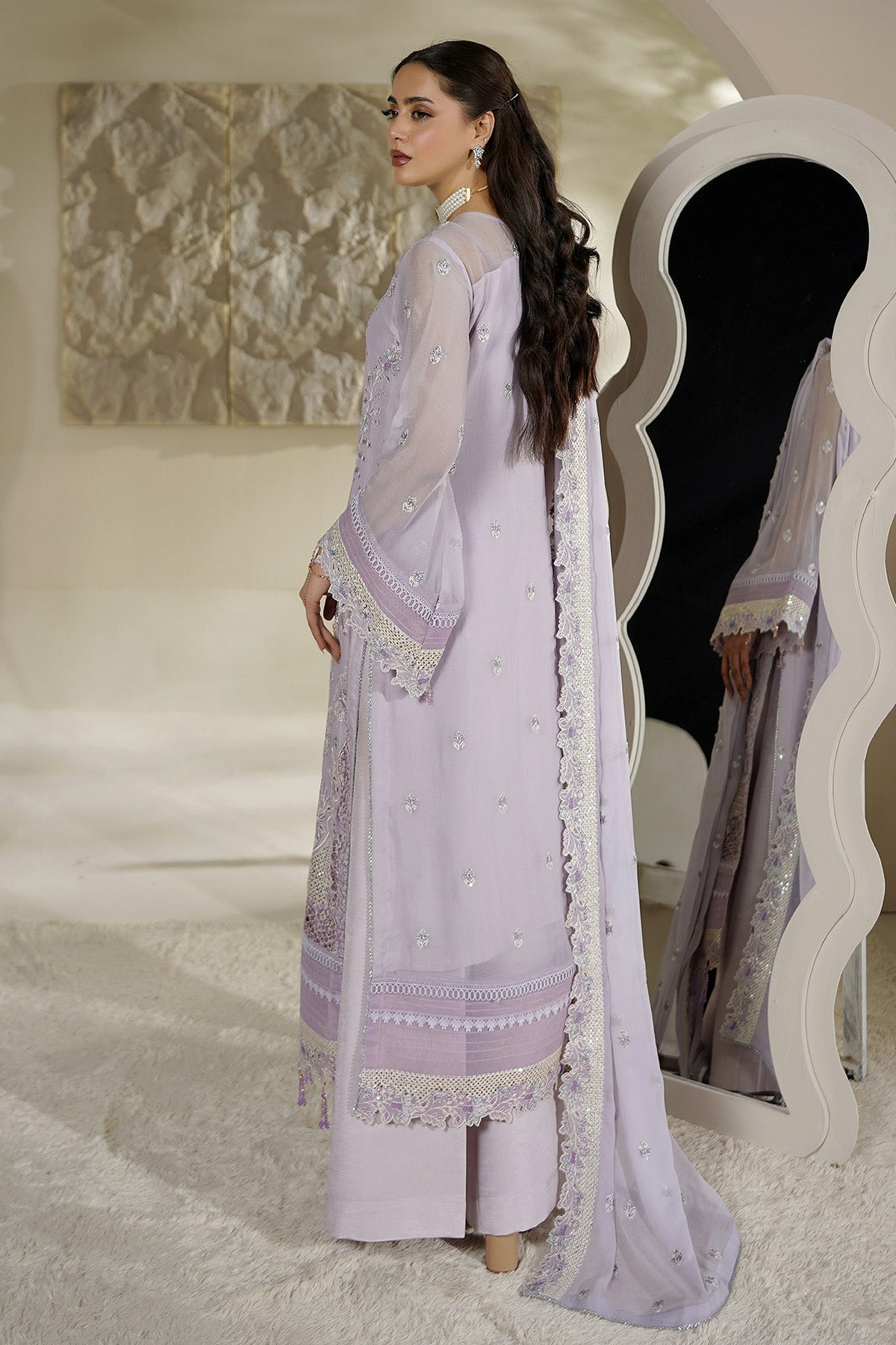 Maryams | Aarzu Formals | A-12004 - by Libasekhas UK - Registered Vendor of : Maryams - 100% Original Designer Dress
