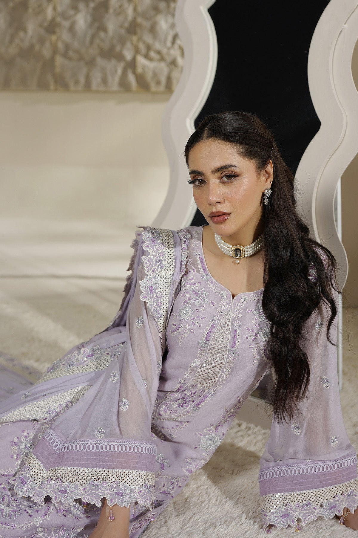 Maryams | Aarzu Formals | A-12004 - by Libasekhas UK - Registered Vendor of : Maryams - 100% Original Designer Dress