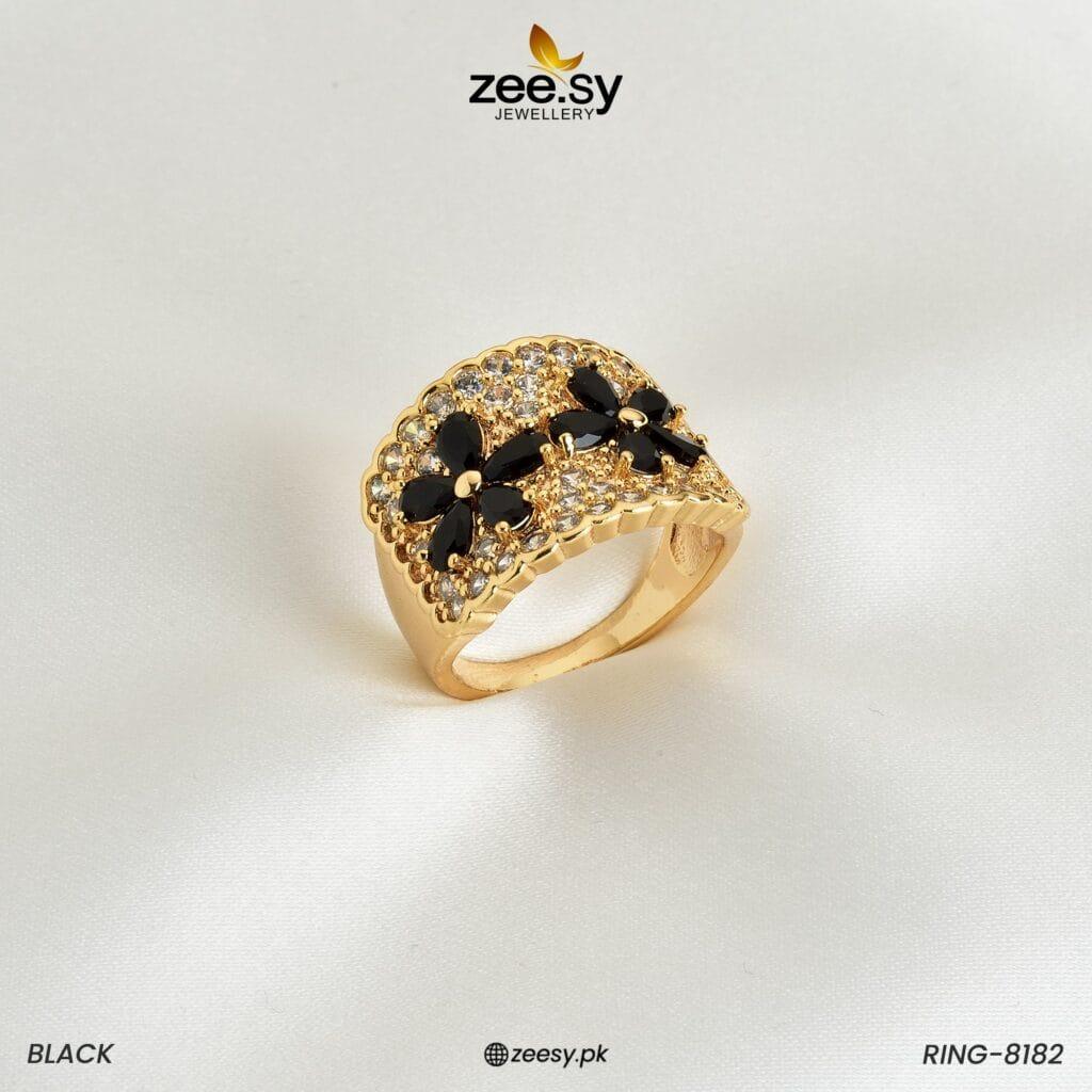 Ring-8182 - by - Libasekhas UK - Registered Vendor of : Zeesy - 100% Original Designer Dresss