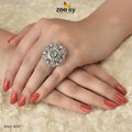 Ring-8257 - by - Libasekhas UK - Registered Vendor of : Zeesy - 100% Original Designer Dresss