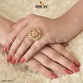 Ring-8260 - by - Libasekhas UK - Registered Vendor of : Zeesy - 100% Original Designer Dresss