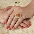 Ring-8260 - by - Libasekhas UK - Registered Vendor of : Zeesy - 100% Original Designer Dresss