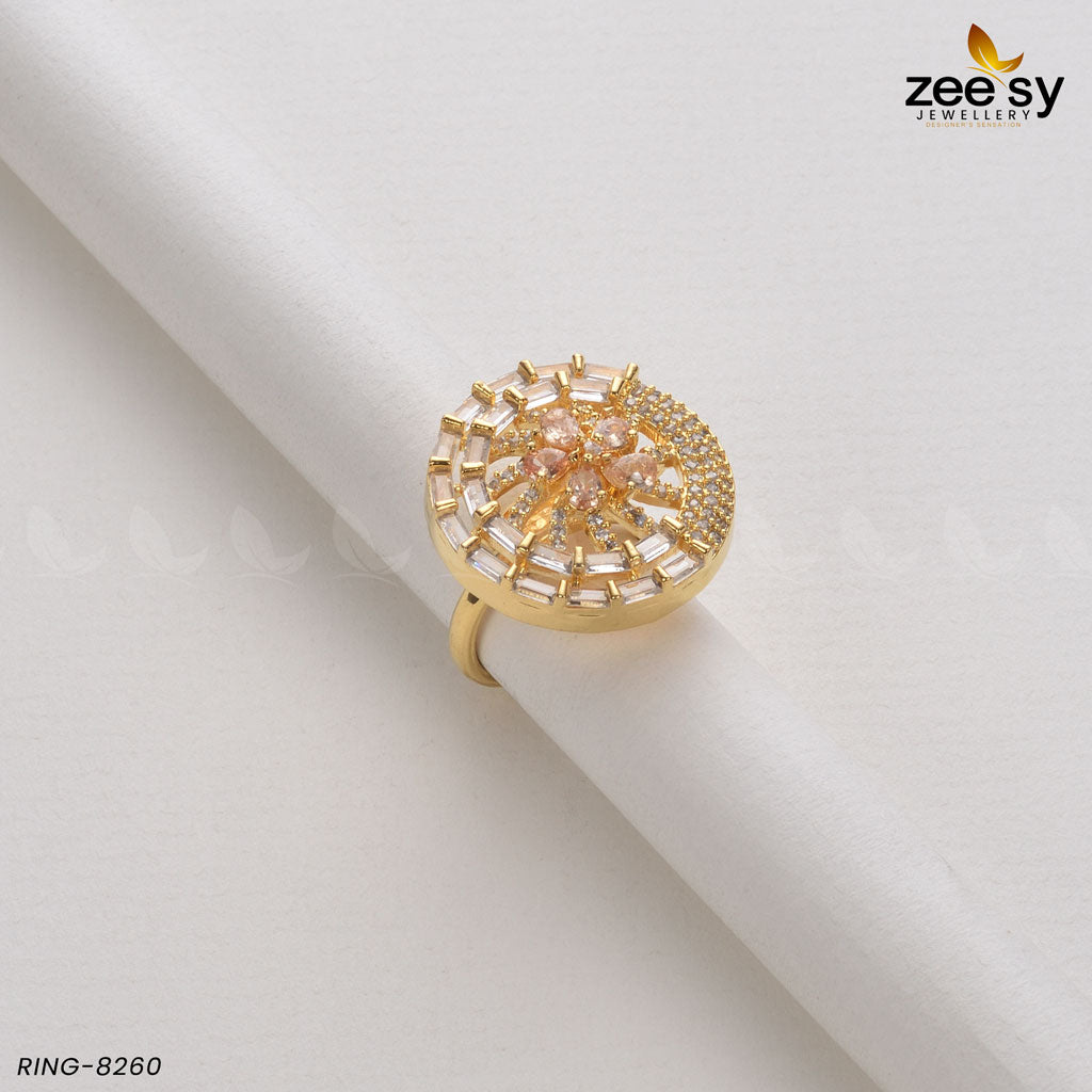 Ring-8260 - by - Libasekhas UK - Registered Vendor of : Zeesy - 100% Original Designer Dresss