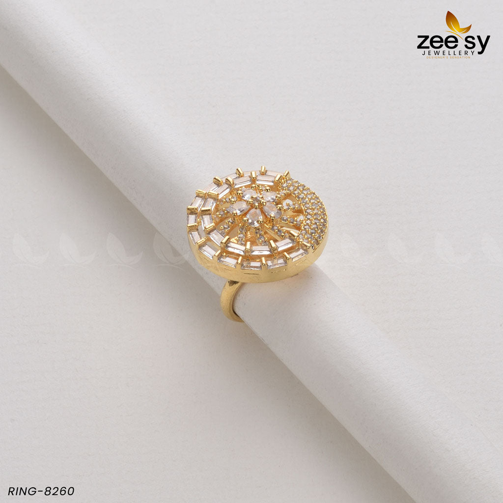 Ring-8260 - by - Libasekhas UK - Registered Vendor of : Zeesy - 100% Original Designer Dresss
