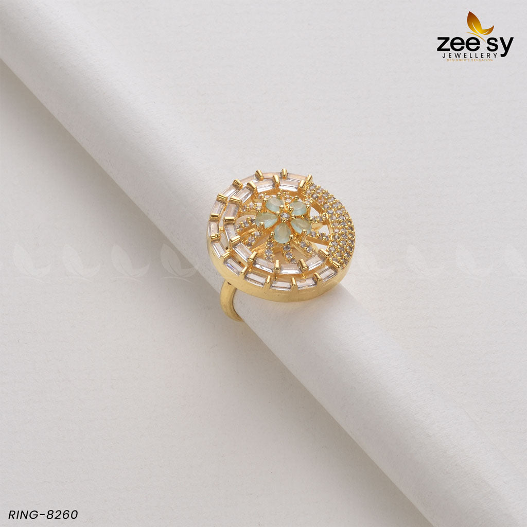Ring-8260 - by - Libasekhas UK - Registered Vendor of : Zeesy - 100% Original Designer Dresss