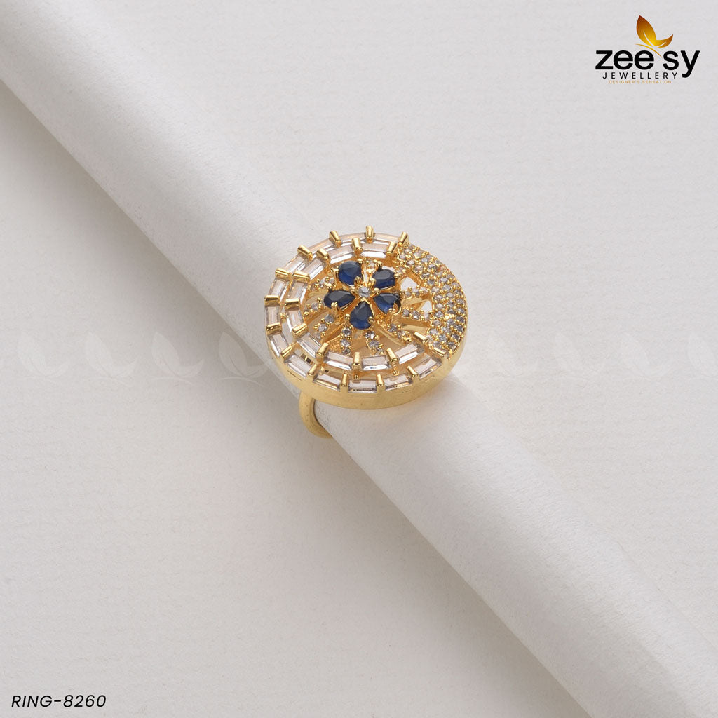 Ring-8260 - by - Libasekhas UK - Registered Vendor of : Zeesy - 100% Original Designer Dresss