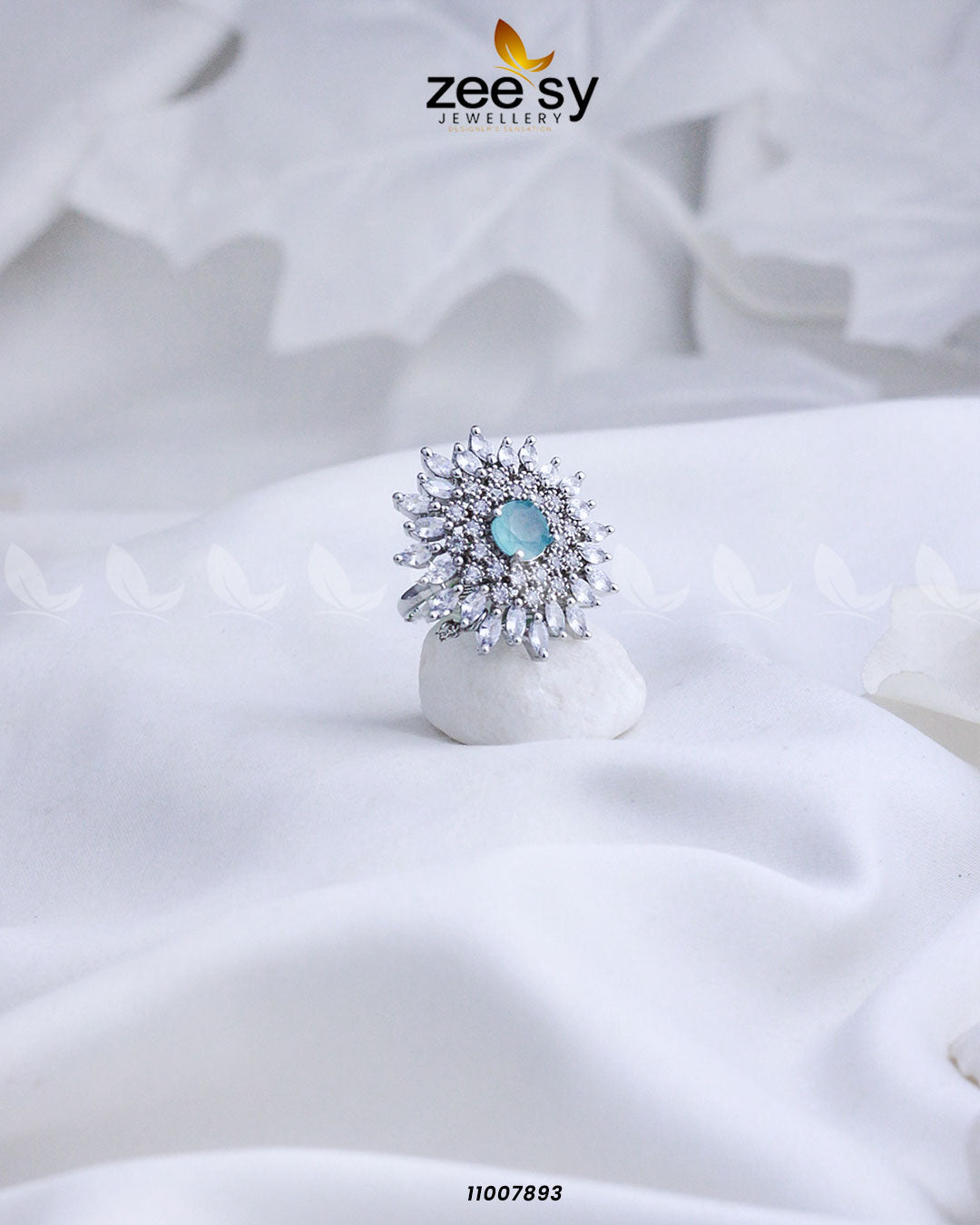 Ring-8270 - by - Libasekhas UK - Registered Vendor of : Zeesy - 100% Original Designer Dresss
