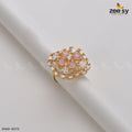 Cubic Ring-8272 - by - Libasekhas UK - Registered Vendor of : Zeesy - 100% Original Designer Dresss