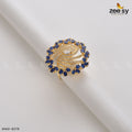Rhinestone Ring-8276 - by - Libasekhas UK - Registered Vendor of : Zeesy - 100% Original Designer Dresss