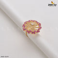 Rhinestone Ring-8276 - by - Libasekhas UK - Registered Vendor of : Zeesy - 100% Original Designer Dresss