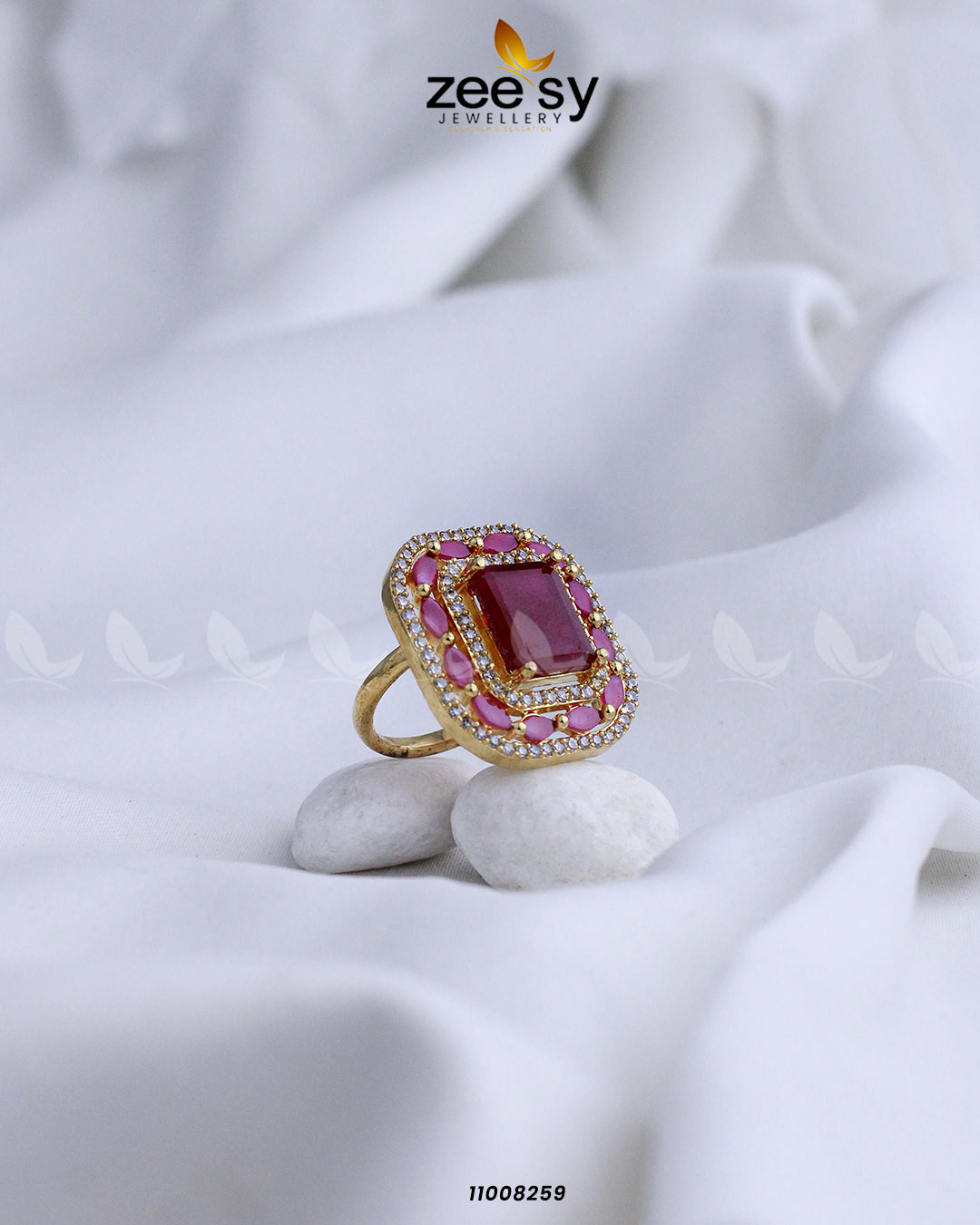 Ring-8277 - by - Libasekhas UK - Registered Vendor of : Zeesy - 100% Original Designer Dresss