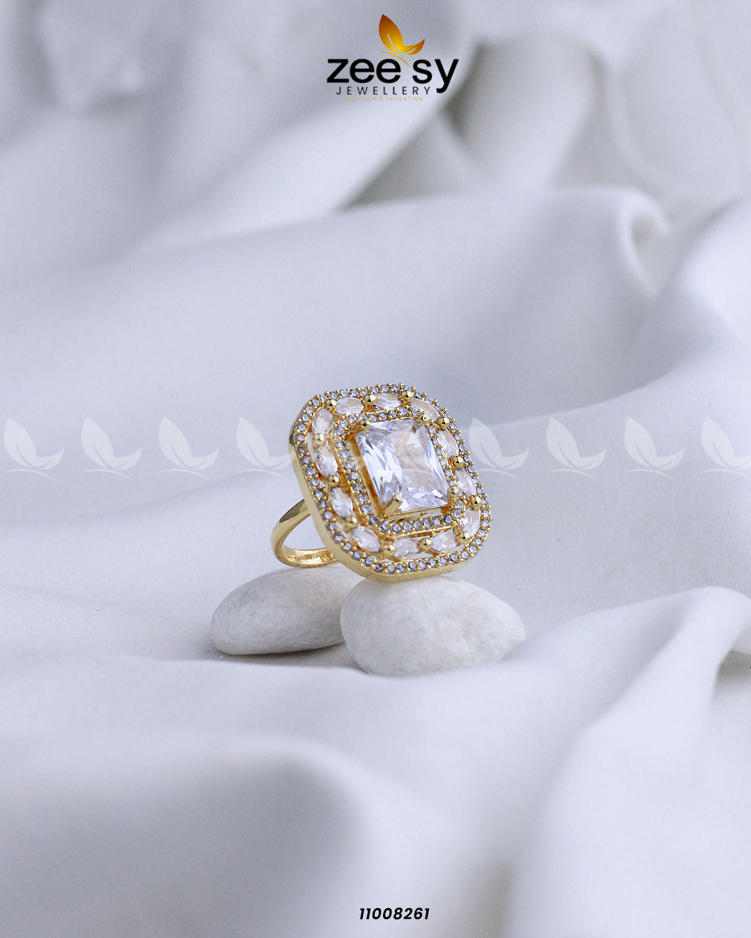 Ring-8277 - by - Libasekhas UK - Registered Vendor of : Zeesy - 100% Original Designer Dresss
