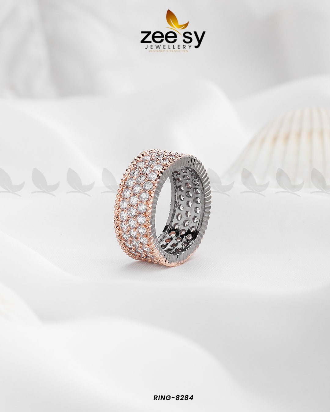 Ring-8284 - by - Libasekhas UK - Registered Vendor of : Zeesy - 100% Original Designer Dresss