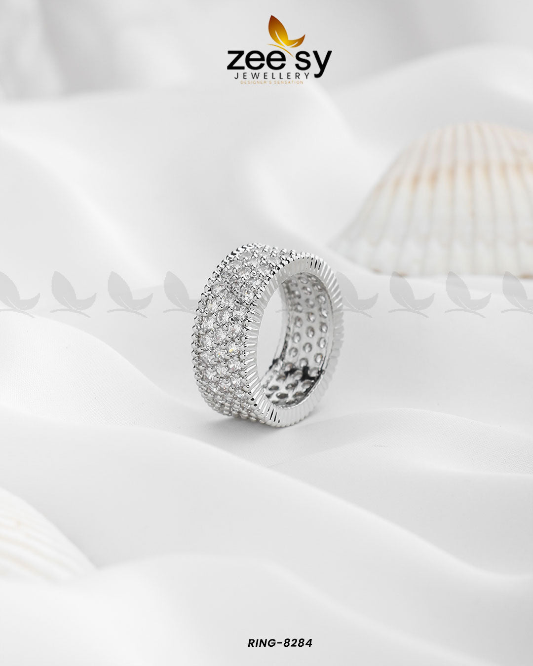 Ring-8284 - by - Libasekhas UK - Registered Vendor of : Zeesy - 100% Original Designer Dresss