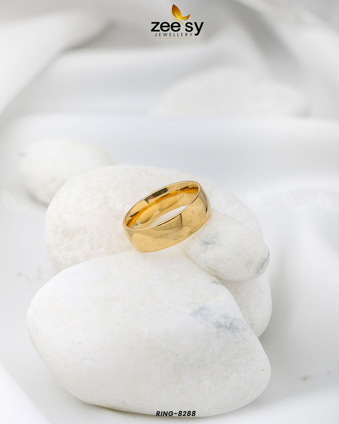 Chunky Ring-8288 - by - Libasekhas UK - Registered Vendor of : Zeesy - 100% Original Designer Dresss