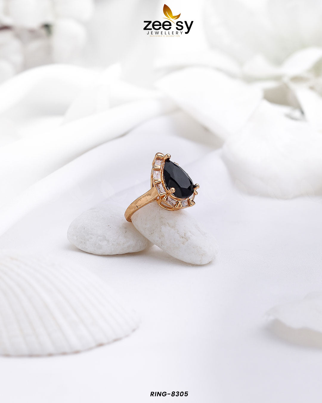 Ring-8305 - by - Libasekhas UK - Registered Vendor of : Zeesy - 100% Original Designer Dresss