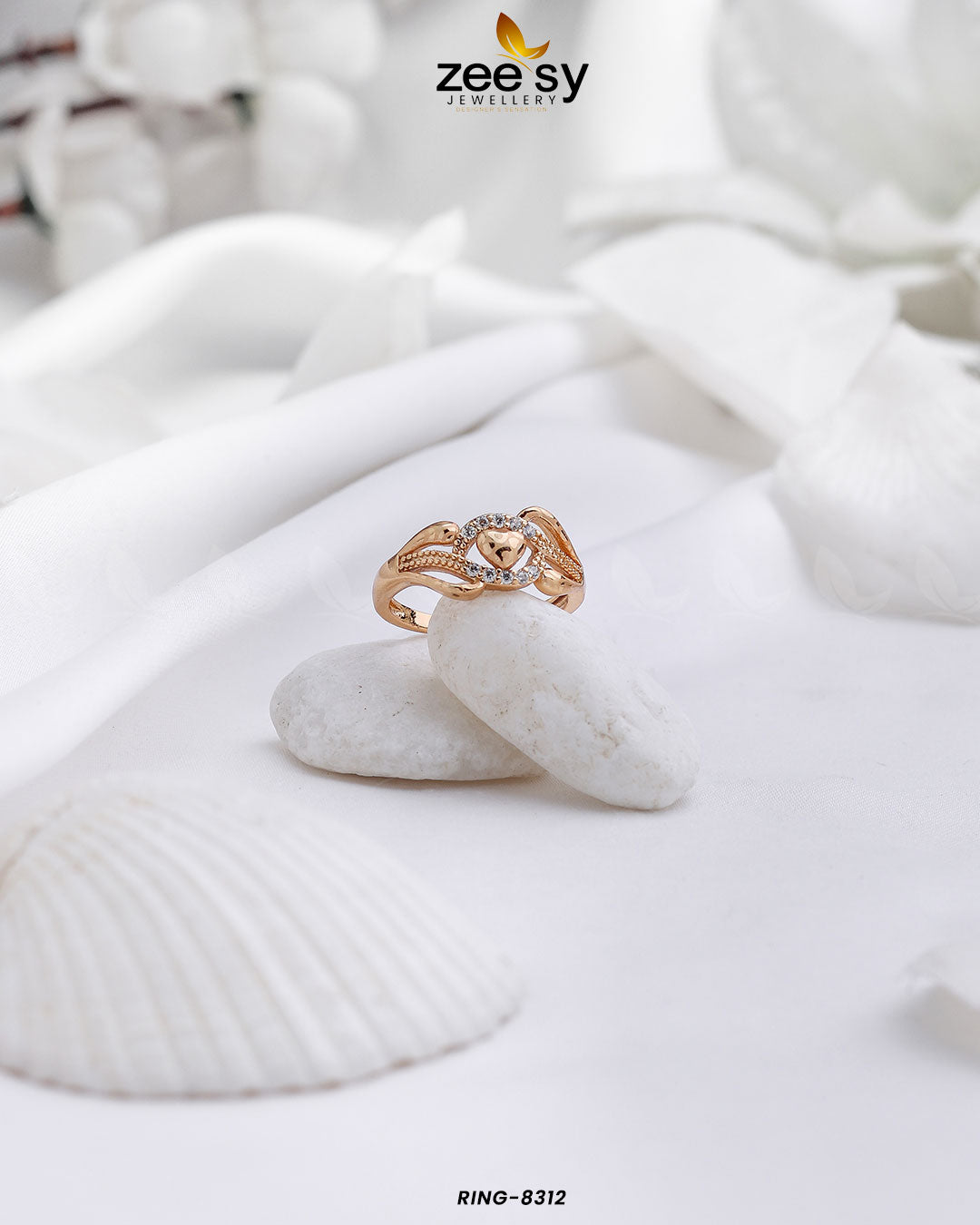 Ring-8312 - by - Libasekhas UK - Registered Vendor of : Zeesy - 100% Original Designer Dresss