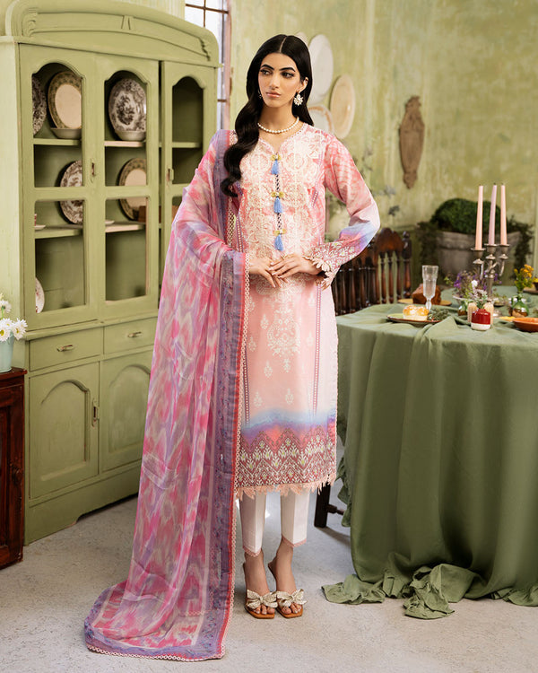 Roheenaz | Flora Printed Lawn | Amara - by - Libasekhas UK - Registered Vendor of : Roheenaz - 100% Original Designer Dresss
