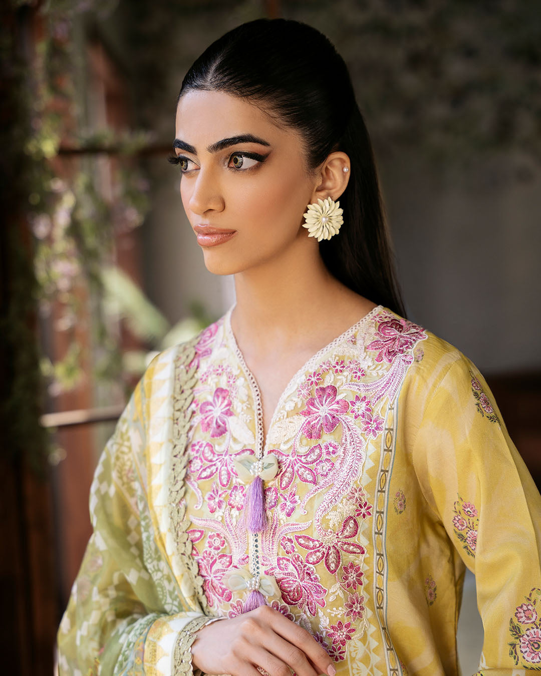 Roheenaz | Flora Printed Lawn | Mystique - by - Libasekhas UK - Registered Vendor of : Roheenaz - 100% Original Designer Dresss