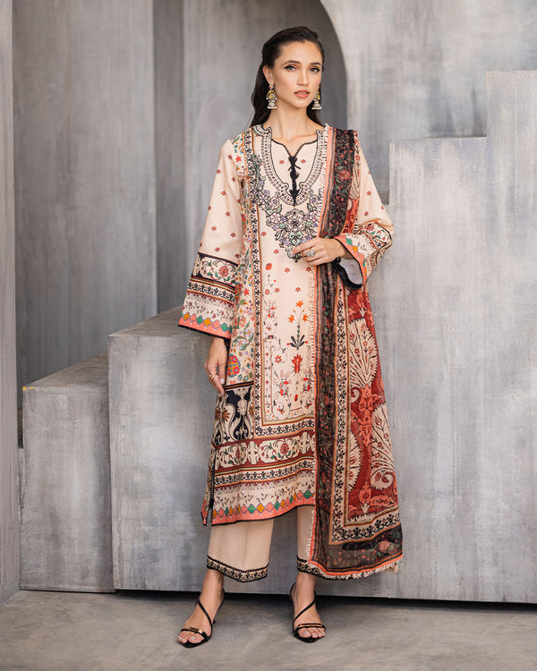 Roheenaz | Azalea Printed Lawn 24 | Enchanting Eden - by - Libasekhas UK - Registered Vendor of : Roheenaz - 100% Original Designer Dresss
