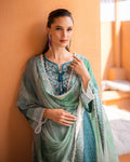 Roheenaz | Azalea Printed Lawn 24 | Ocean Breeze - by - Libasekhas UK - Registered Vendor of : Roheenaz - 100% Original Designer Dresss