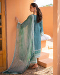 Roheenaz | Azalea Printed Lawn 24 | Ocean Breeze - by - Libasekhas UK - Registered Vendor of : Roheenaz - 100% Original Designer Dresss