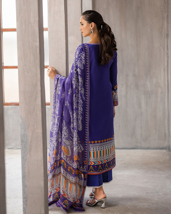 Roheenaz | Azalea Printed Lawn 24 | Blissful Berry - by - Libasekhas UK - Registered Vendor of : Roheenaz - 100% Original Designer Dresss