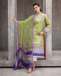 Roheenaz | Azalea Printed Lawn 24 | Serene Seafoam - by - Libasekhas UK - Registered Vendor of : Roheenaz - 100% Original Designer Dresss