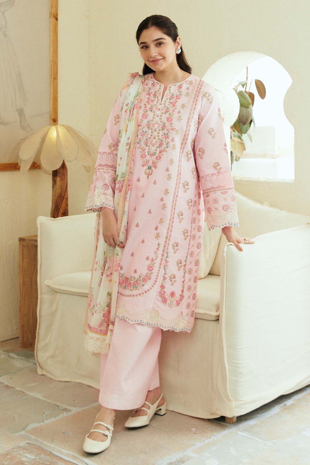 Zara Shahjahan | Coco Lawn Eid Edit 24 | ROOHI-D8 - by - Libasekhas UK - Registered Vendor of : Zara Shahjahan - 100% Original Designer Dresss