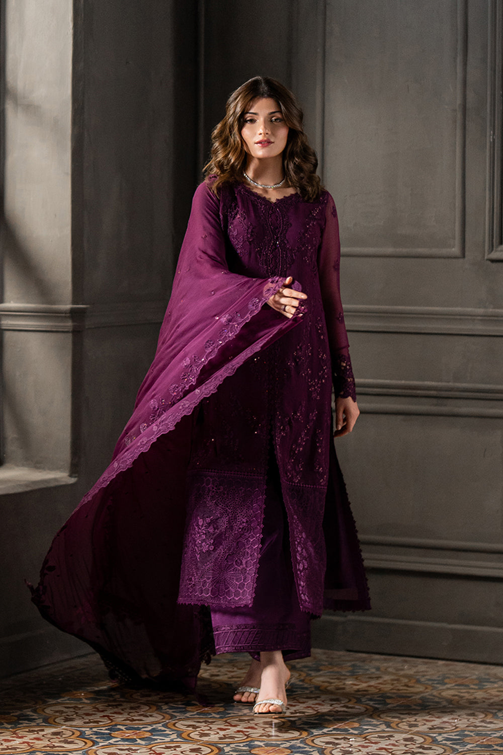 Azure | Ensembles | Rose Noir - by Libasekhas UK - Registered Vendor of : Azure - 100% Original Designer Dress
