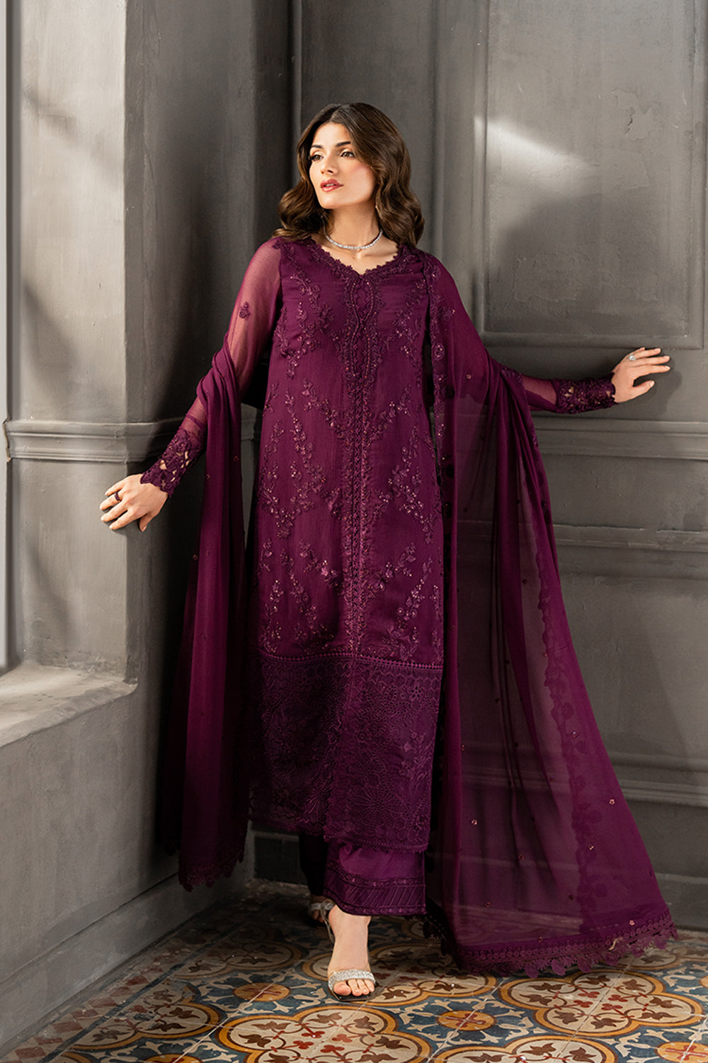 Azure | Ensembles | Rose Noir - by Libasekhas UK - Registered Vendor of : Azure - 100% Original Designer Dress