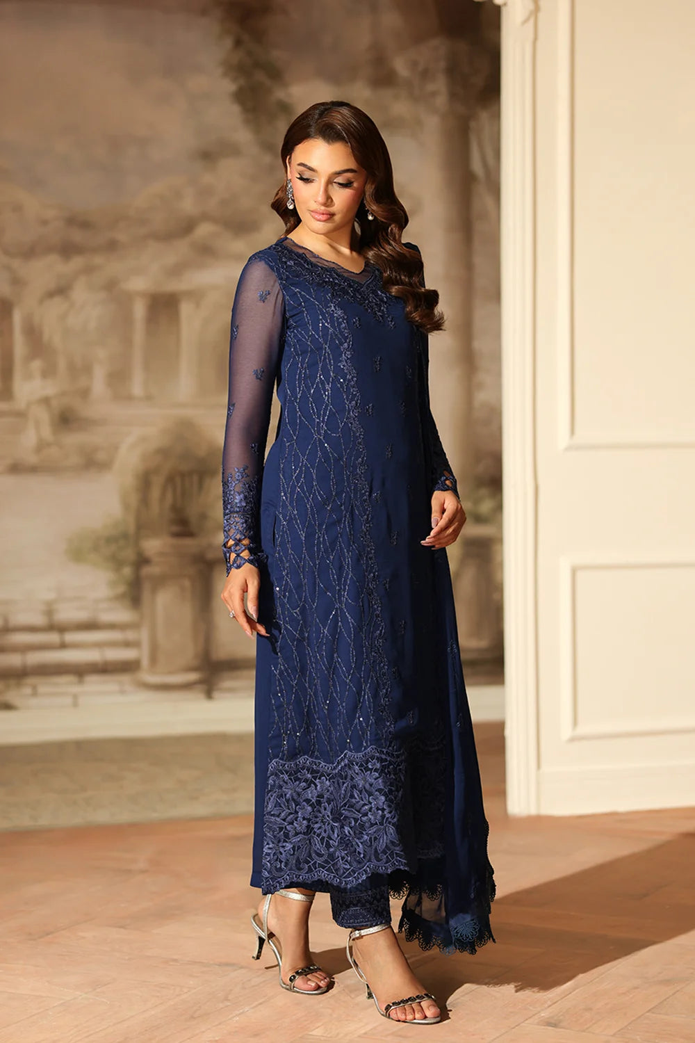 Azure | Ensembles | Royal Eclipse - by Libasekhas UK - Registered Vendor of : Azure - 100% Original Designer Dress